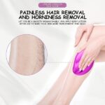 Bleame Crystal Hair Eraser – Painless Exfoliation Hair Removal Tool For Arms Legs Back – Apply To Any Part Of The Body