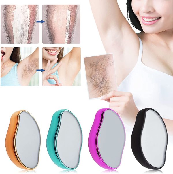 Bleame Crystal Hair Eraser – Painless Exfoliation Hair Removal Tool For Arms Legs Back – Apply To Any Part Of The Body - Image 4