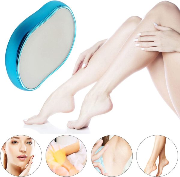Bleame Crystal Hair Eraser – Painless Exfoliation Hair Removal Tool For Arms Legs Back – Apply To Any Part Of The Body - Image 5