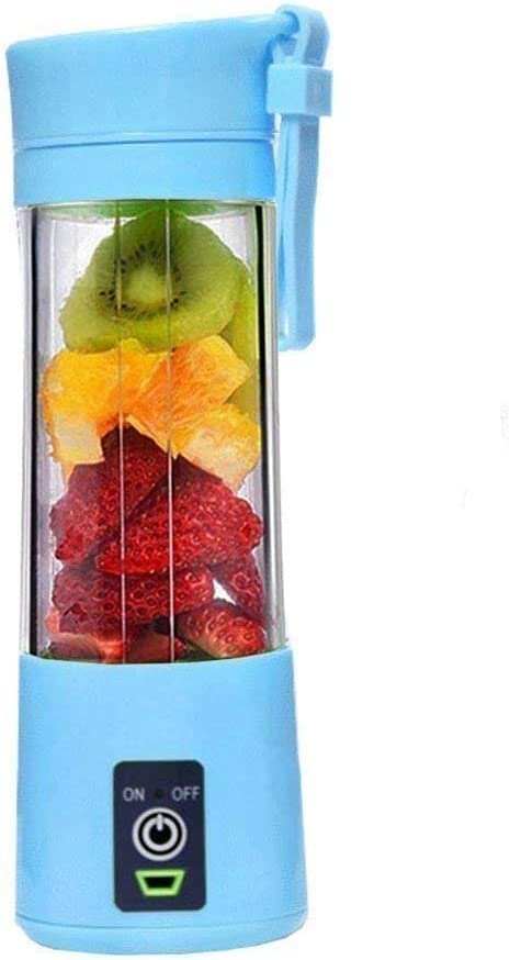 Juicer Portable Outdoor Juicing Cup Home Mini Cordless Crushed Ice Machine Usb Charging Fruit Vegetable Blender - Image 4