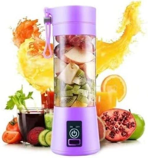 Juicer Portable Outdoor Juicing Cup Home Mini Cordless Crushed Ice Machine Usb Charging Fruit Vegetable Blender - Image 5