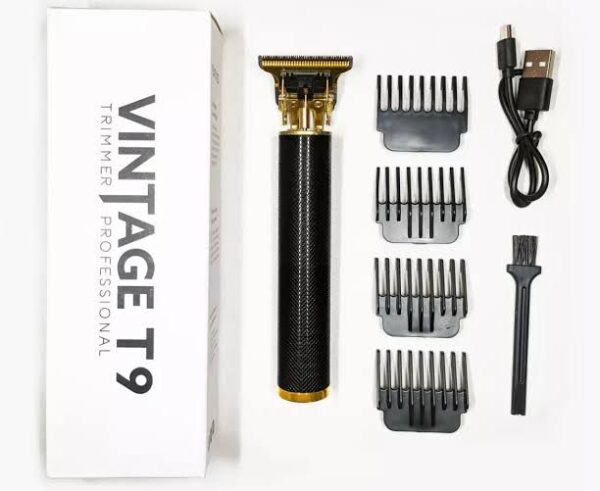 Professional T9 Vintage Trimmer For Men (rechargeable) - Image 2
